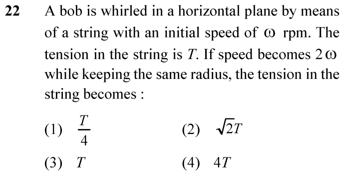 NEET 2024 Physics Question 22