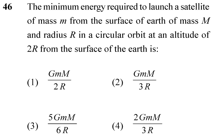 NEET 2024 Physics Question 46