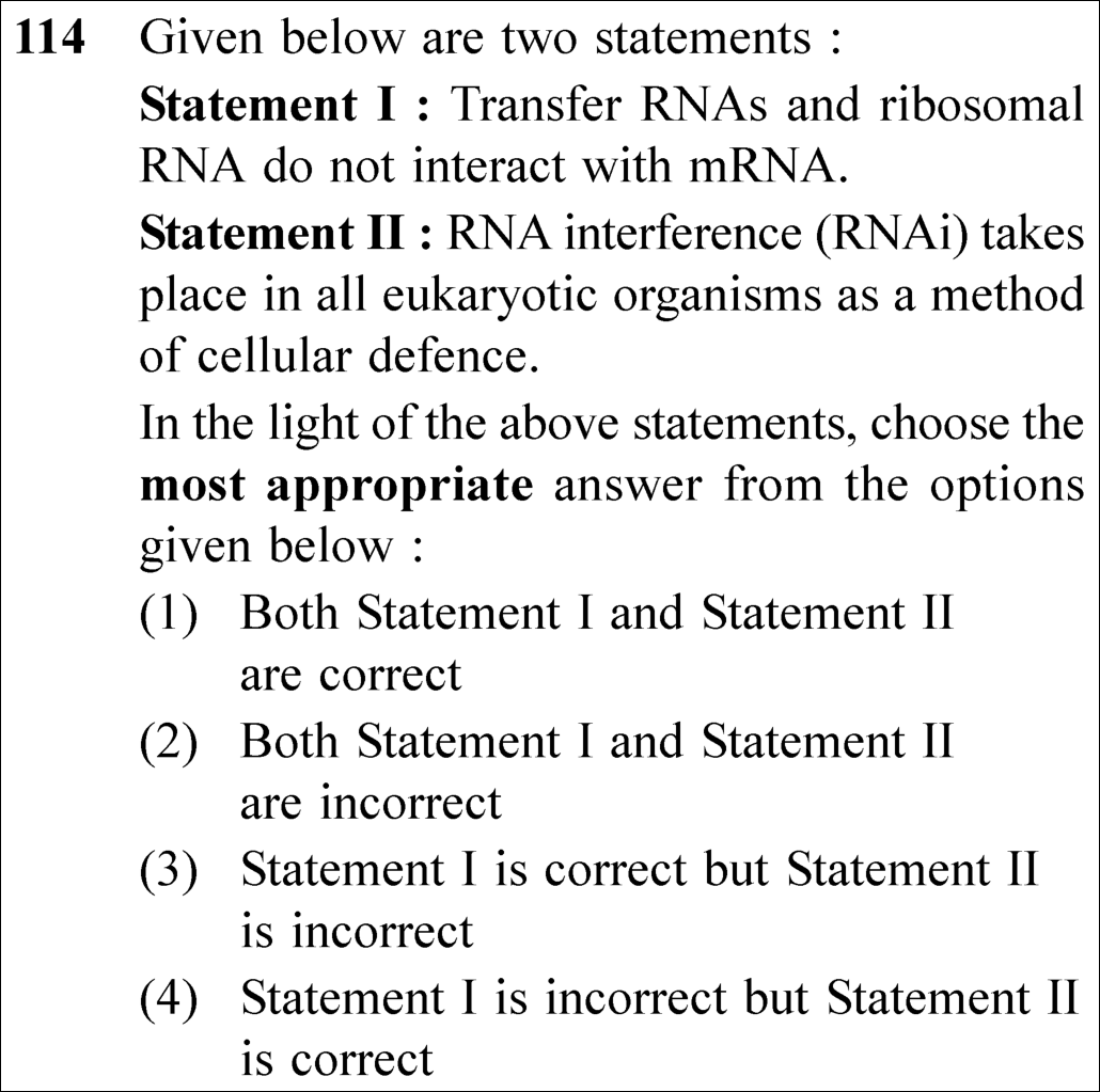 NEET 2025 Botany Question 114