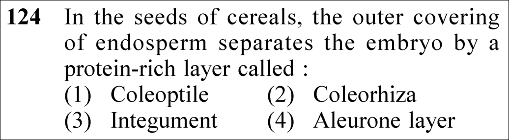 NEET 2025 Botany Question 124