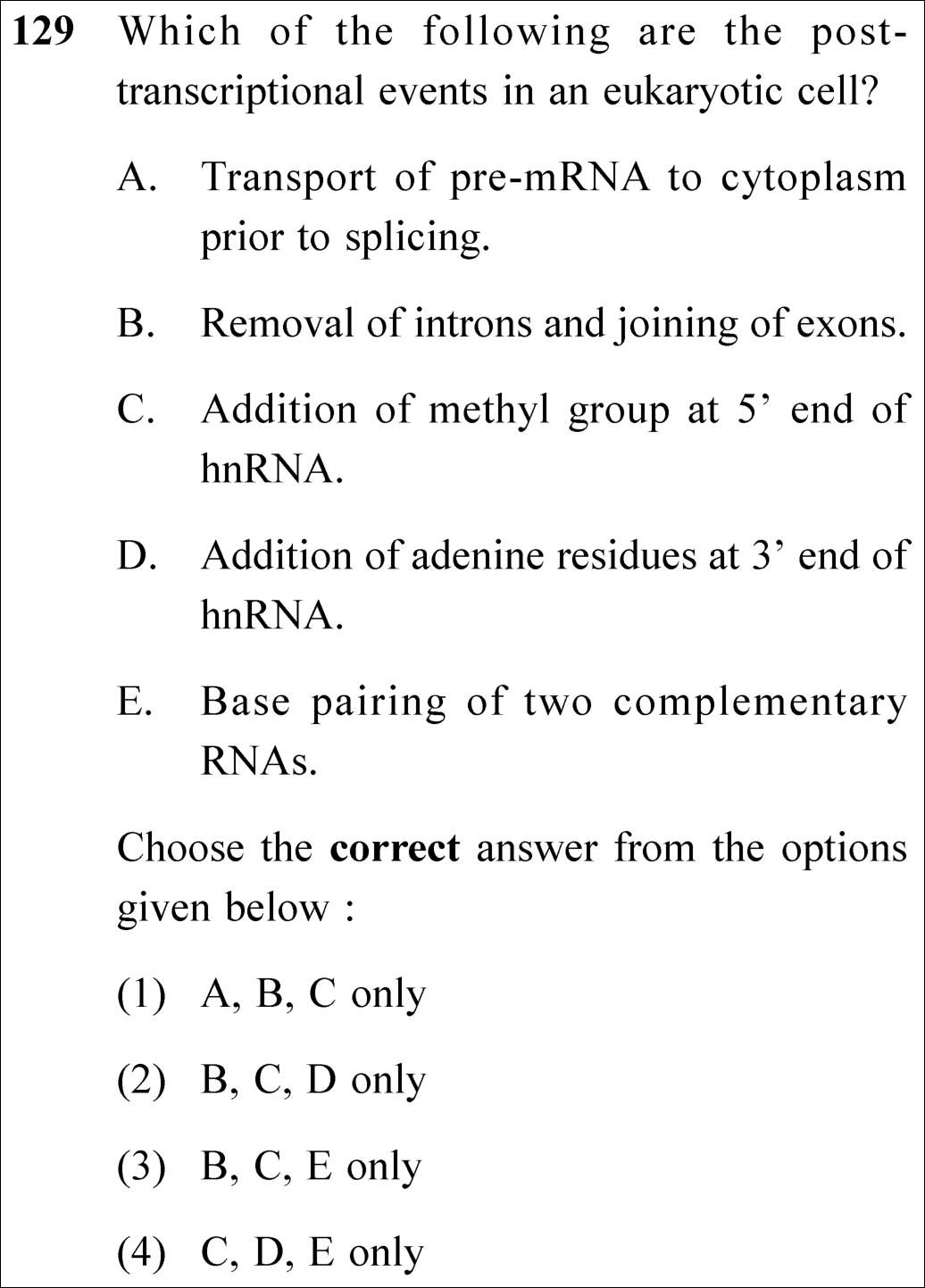 NEET 2025 Botany Question 129