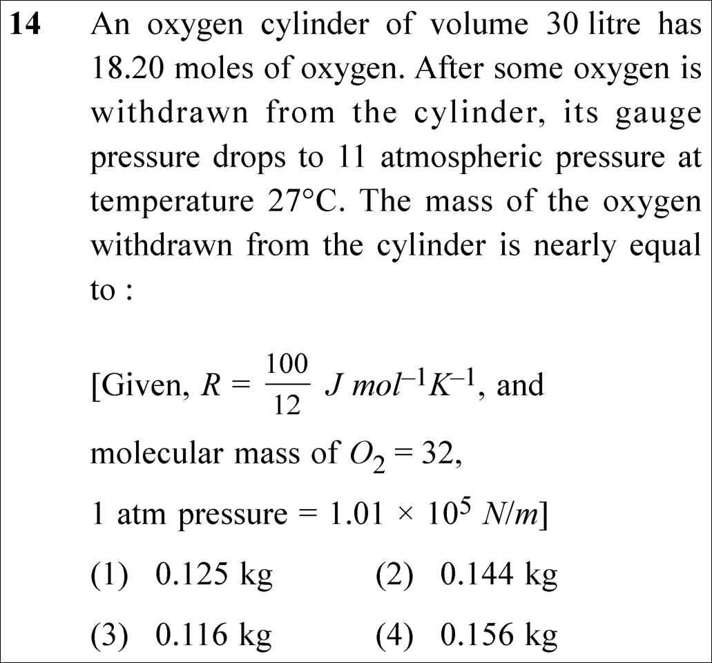 NEET 2025 Physics Question 14