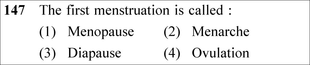 NEET 2025 zoology Question 147