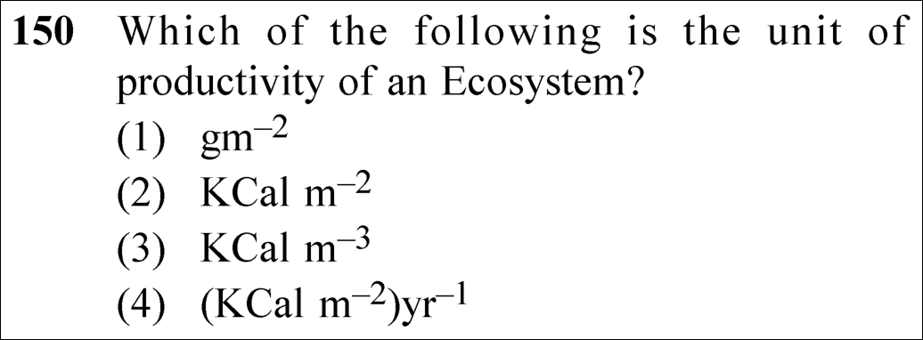 NEET 2025 zoology Question 150