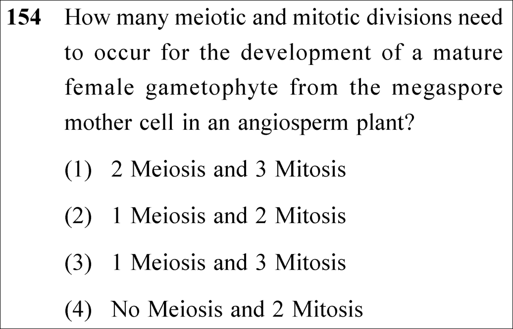 NEET 2025 zoology Question 154