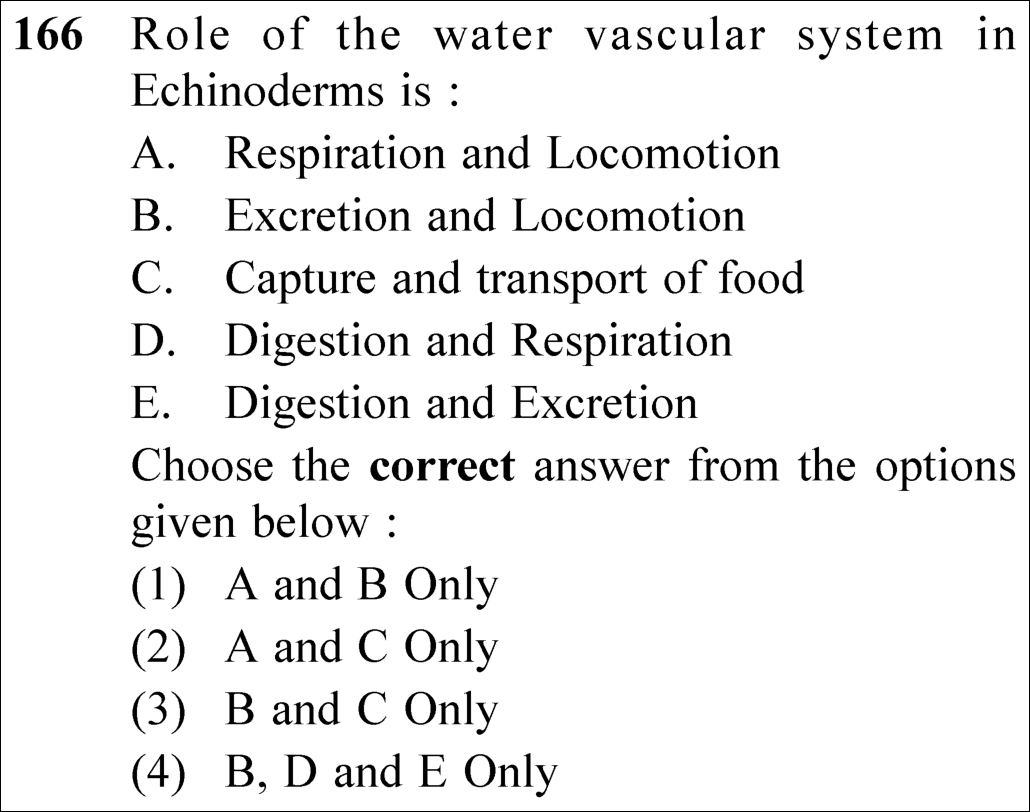 NEET 2025 zoology Question 166