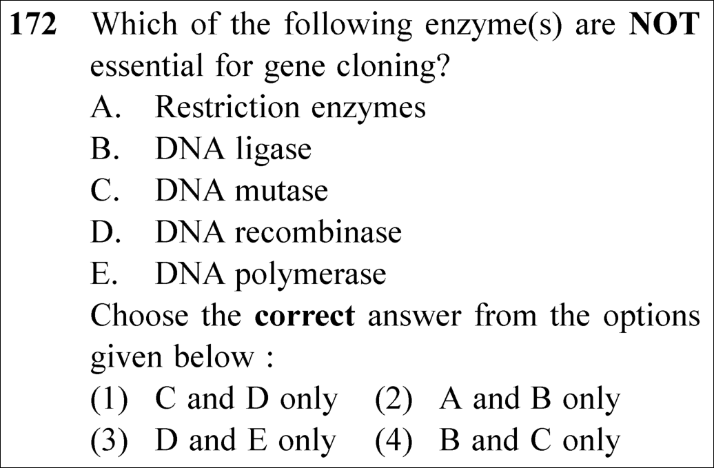 NEET 2025 zoology Question 172