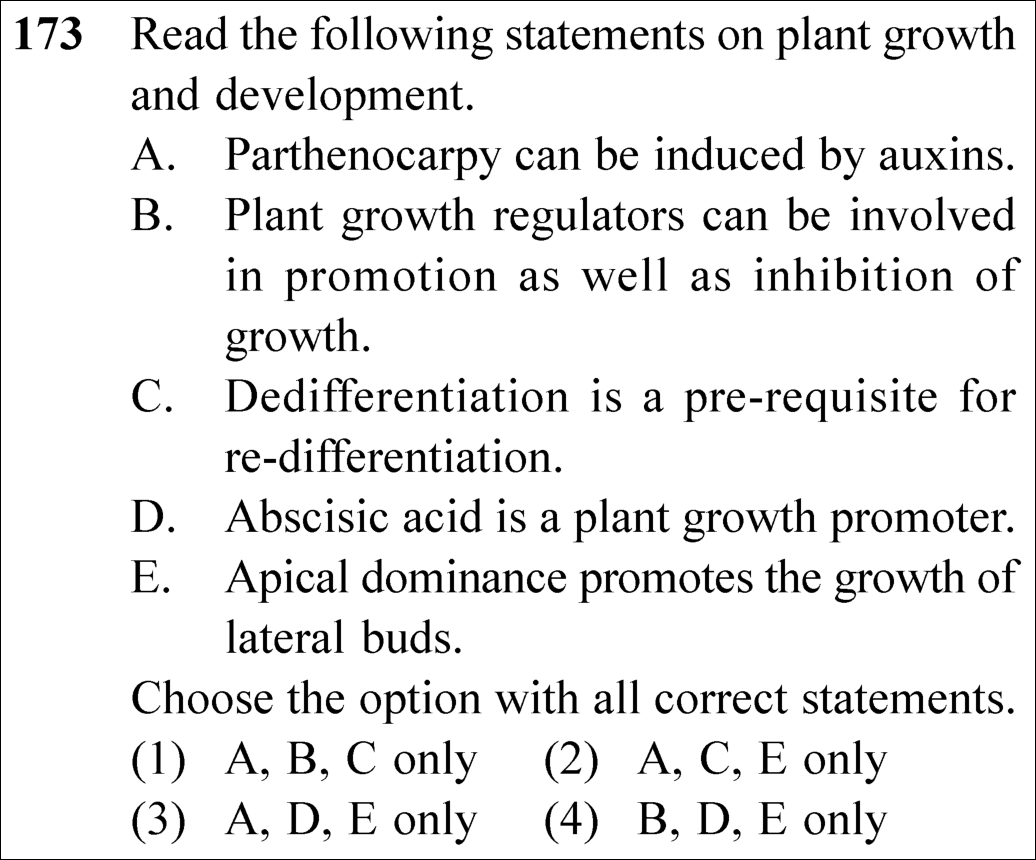 NEET 2025 zoology Question 173