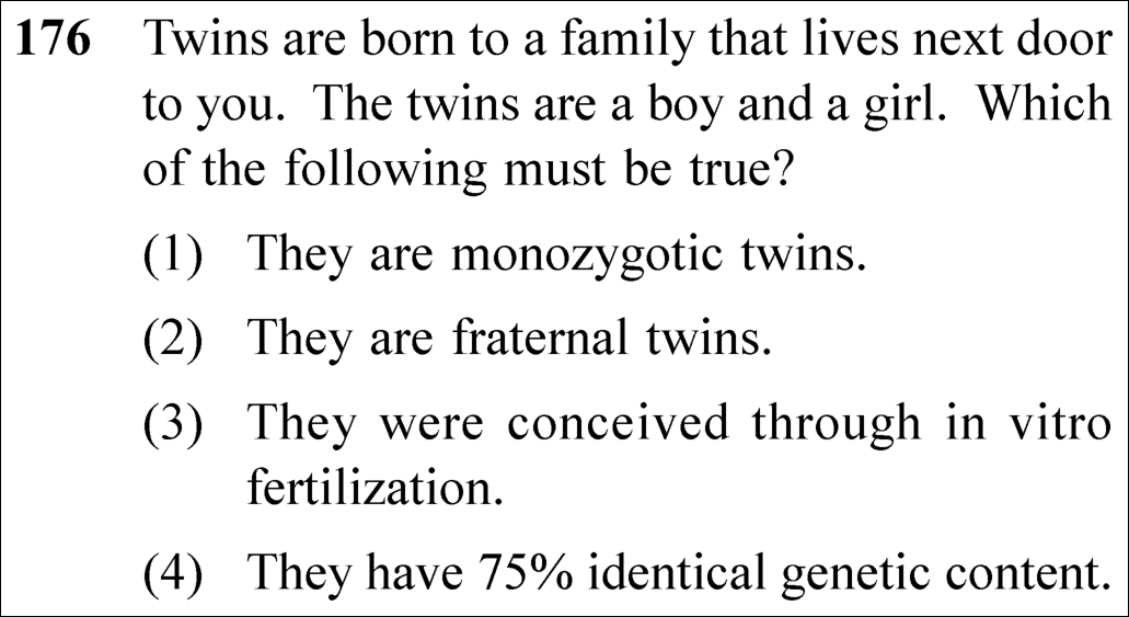 NEET 2025 zoology Question 176