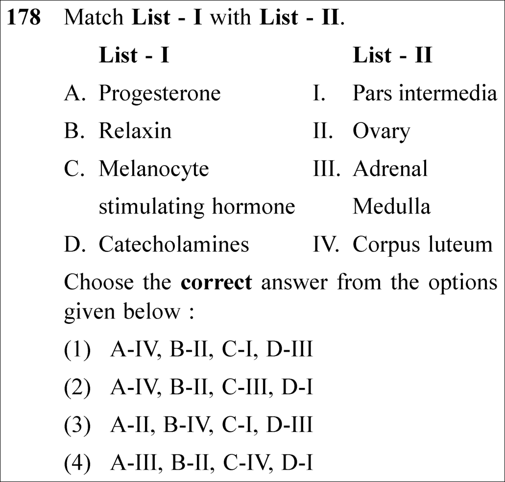 NEET 2025 zoology Question 178