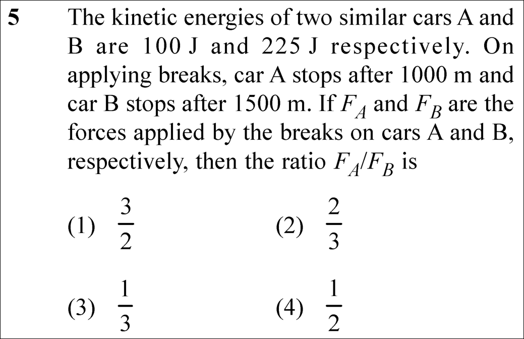 NEET 2025 Physics Question 5