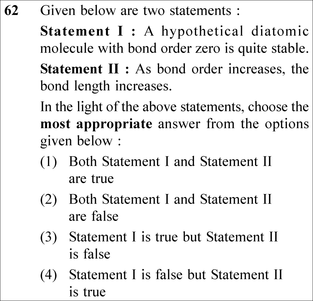 NEET 2025 chemistry Question 62