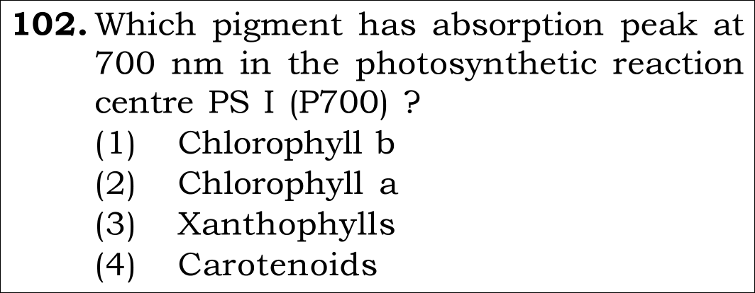 NEET 2026 Botany Question 102