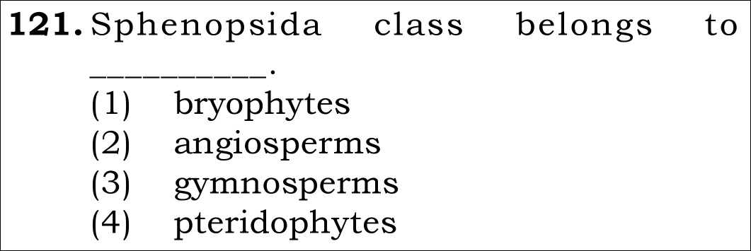 NEET 2026 Botany Question 121