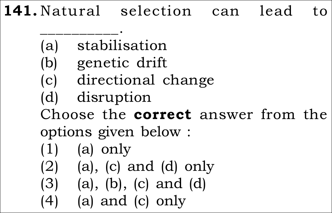 NEET 2026 Zoology Question 141