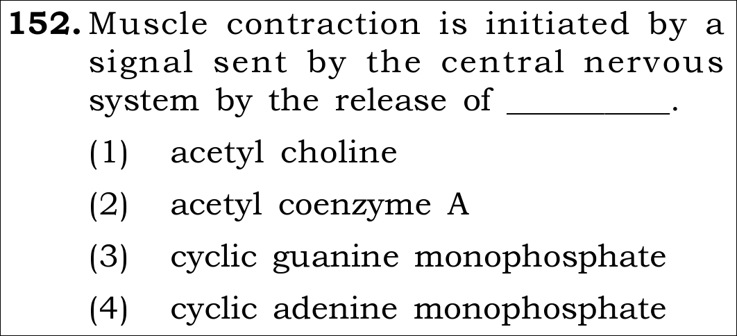 NEET 2026 Zoology Question 152