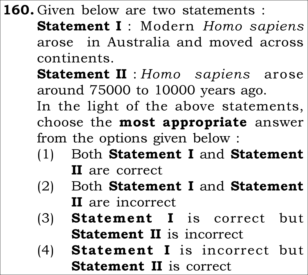NEET 2026 Zoology Question 160