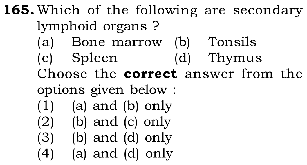 NEET 2026 Zoology Question 165