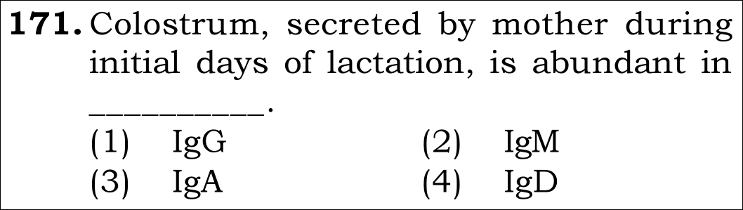NEET 2026 Zoology Question 171