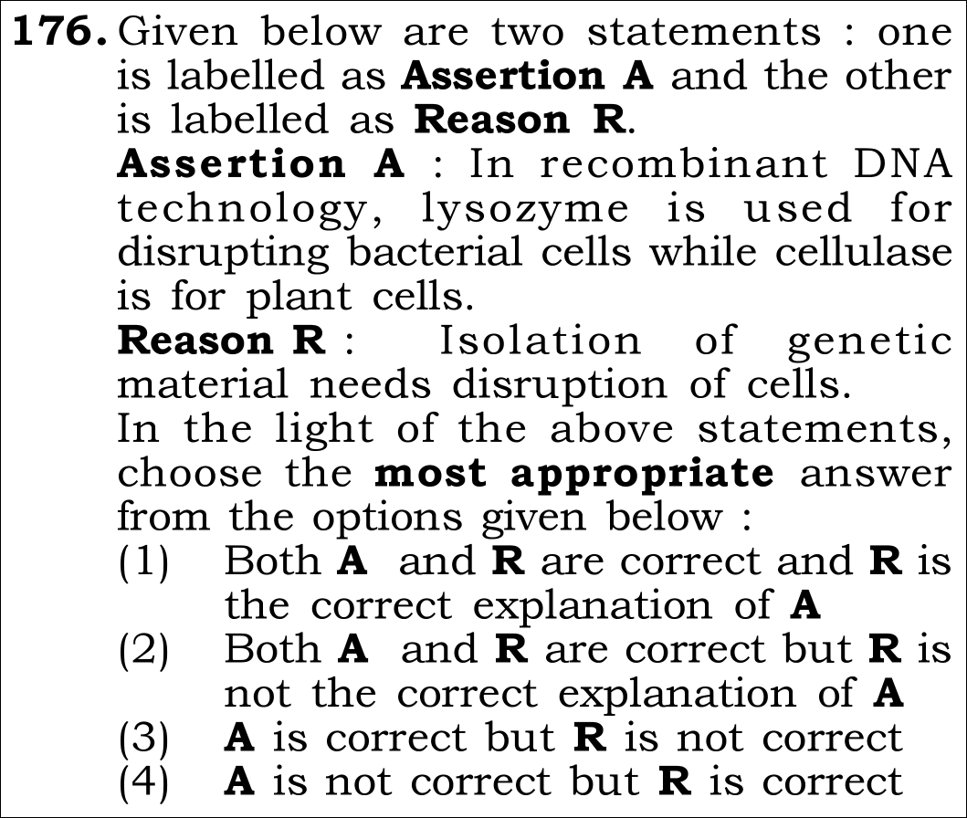 NEET 2026 Zoology Question 176