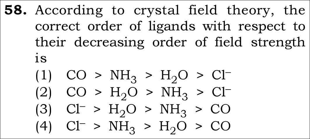 NEET 2026 chemistry Question 58