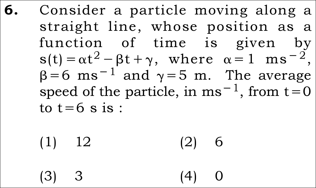 NEET 2026 Physics Question 6