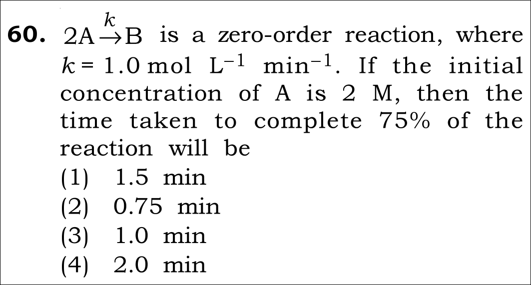 NEET 2026 chemistry Question 60