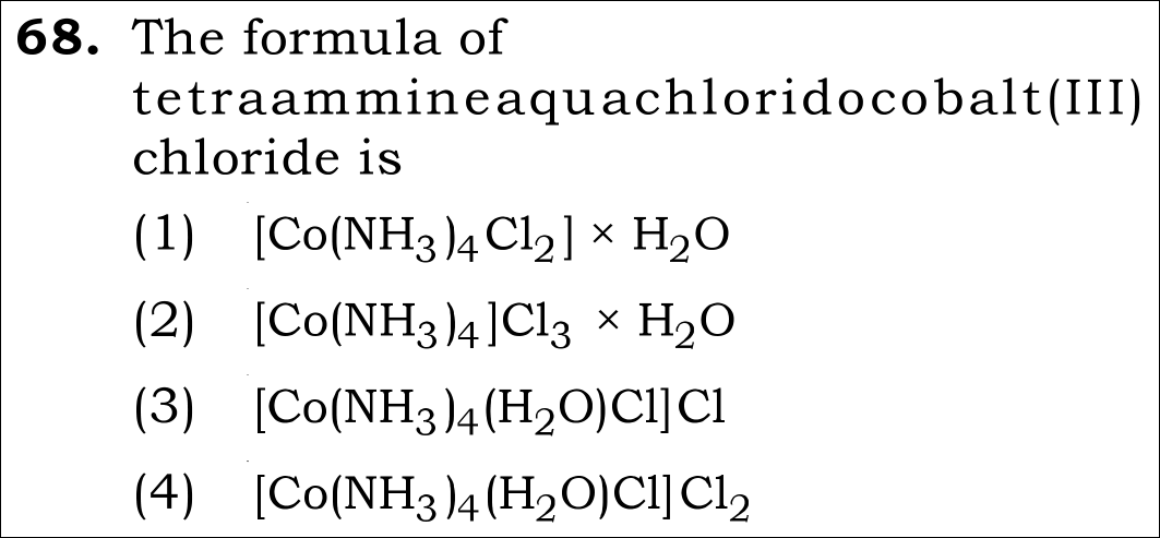 NEET 2026 chemistry Question 68