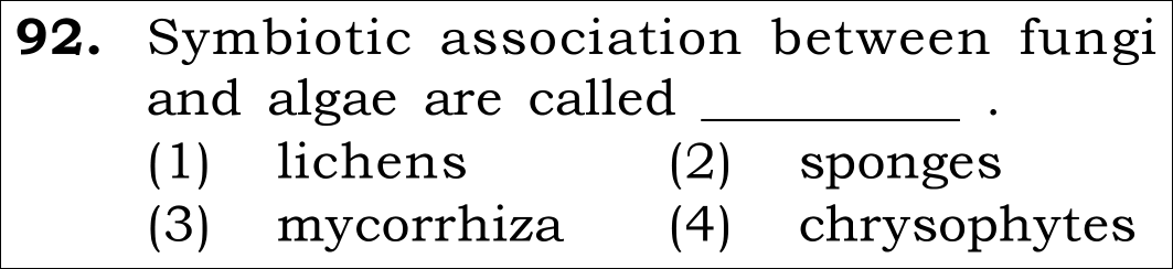 NEET 2026 Botany Question 92