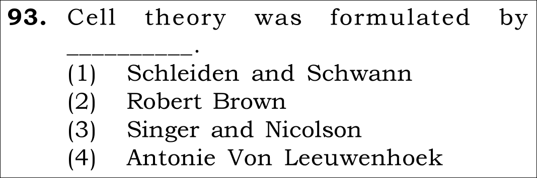 NEET 2026 Botany Question 93