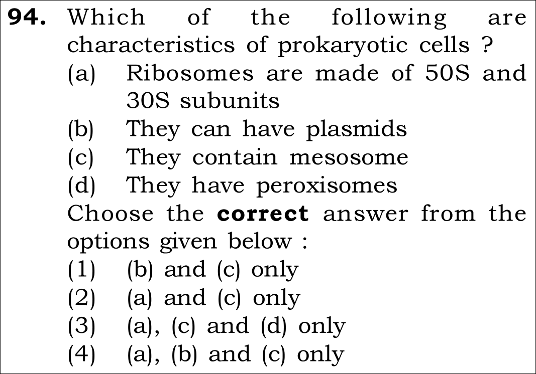 NEET 2026 Botany Question 94